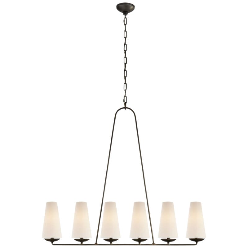 Fontaine Linear Chandelier - Avenue Design high end lighting in Montreal