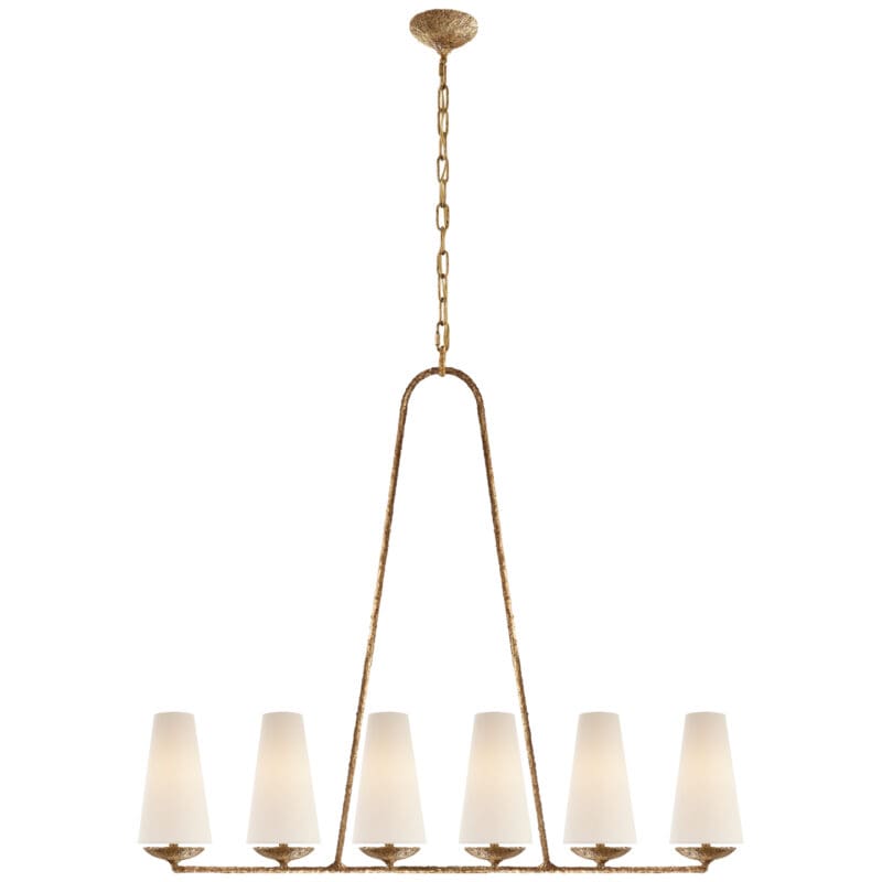 Fontaine Linear Chandelier - Avenue Design high end lighting in Montreal