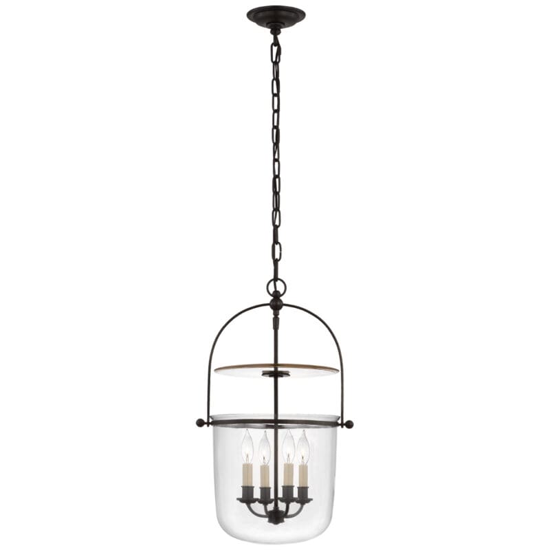 Lorford Small Smoke Bell Lantern - Avenue Design high end lighting in Montreal