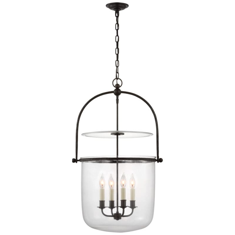 Lorford Smoke Bell Lantern - Avenue Design high end lighting in Montreal