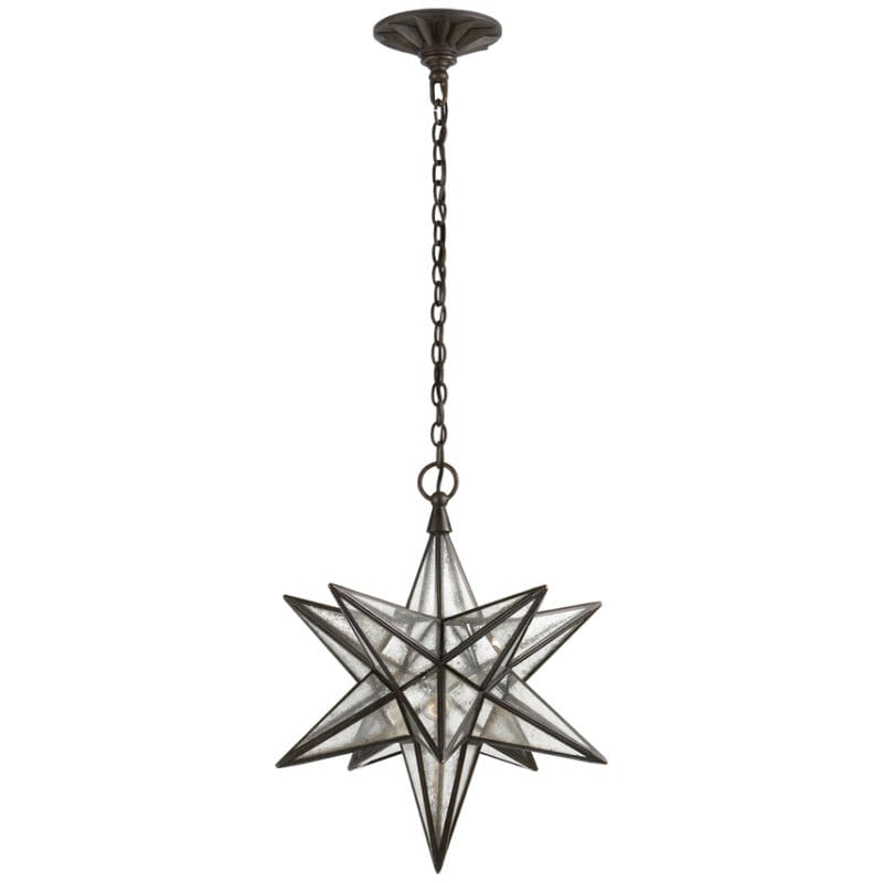 Moravian Medium Star Lantern - Avenue Design high end lighting in Montreal