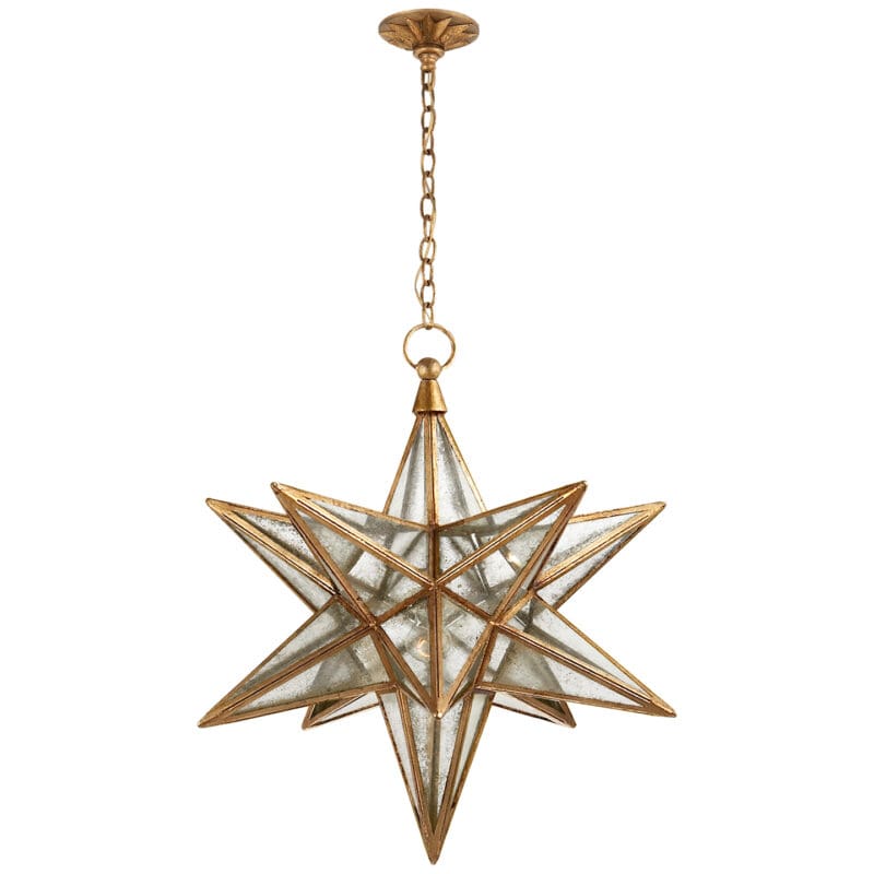 Moravian Large Star Lantern - Avenue Design high end lighting in Montreal