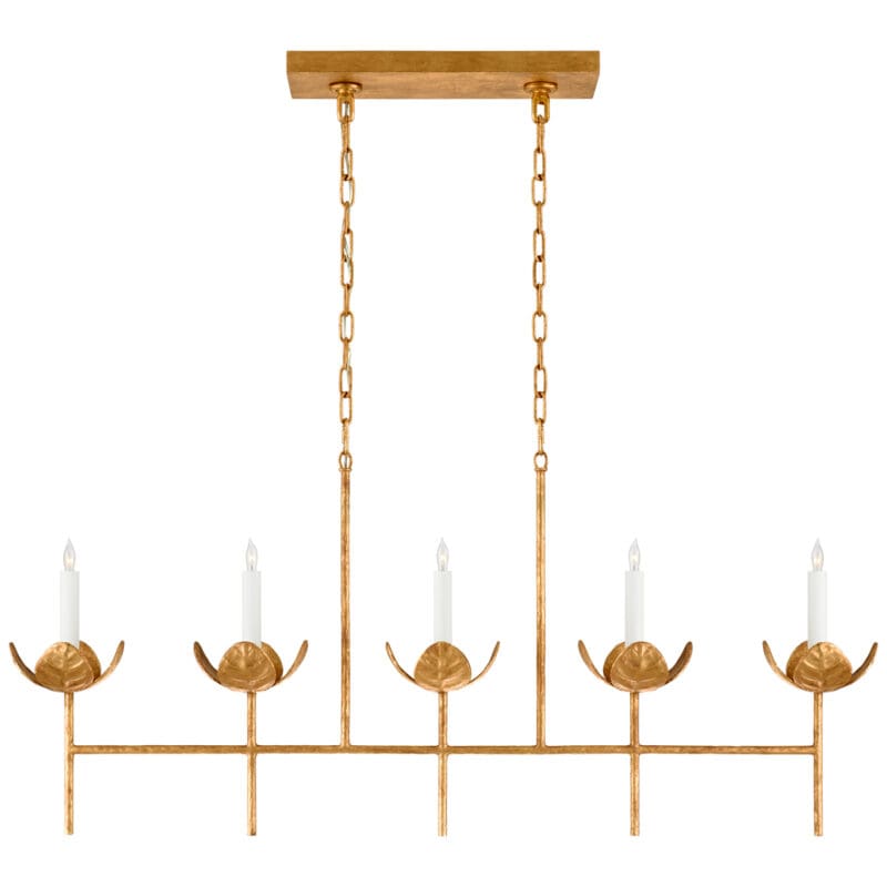 Illana Large Linear Chandelier - Avenue Design high end lighting in Montreal