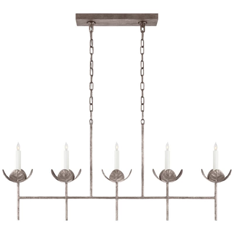 Illana Large Linear Chandelier - Avenue Design high end lighting in Montreal