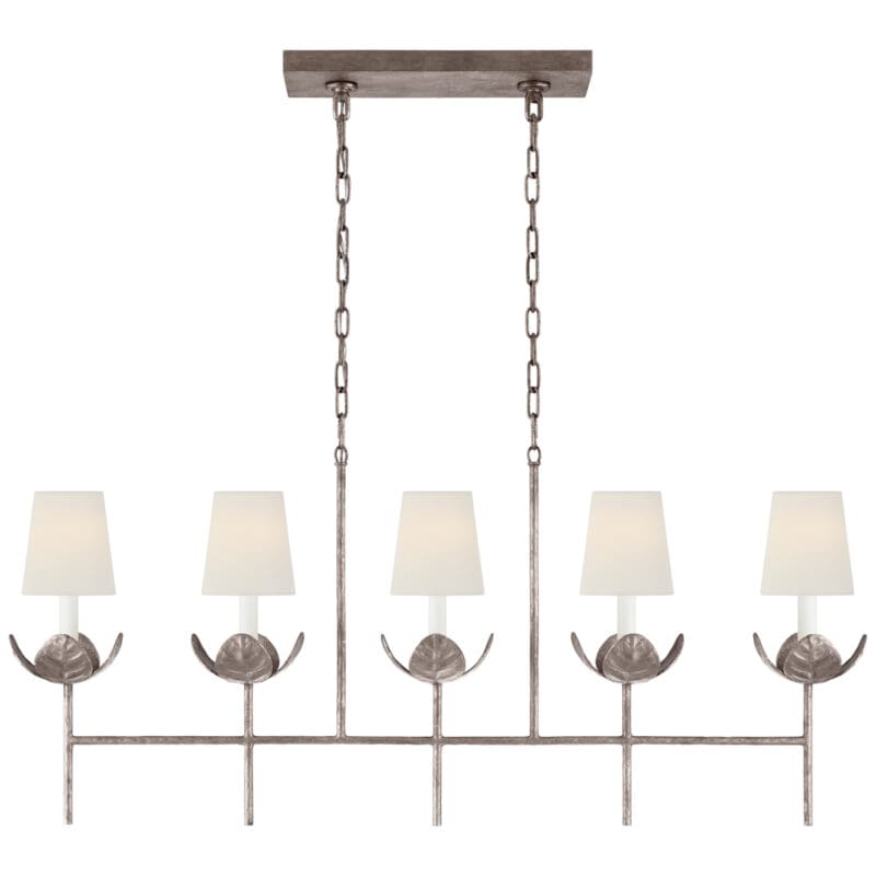 Illana Large Linear Chandelier - Avenue Design high end lighting in Montreal