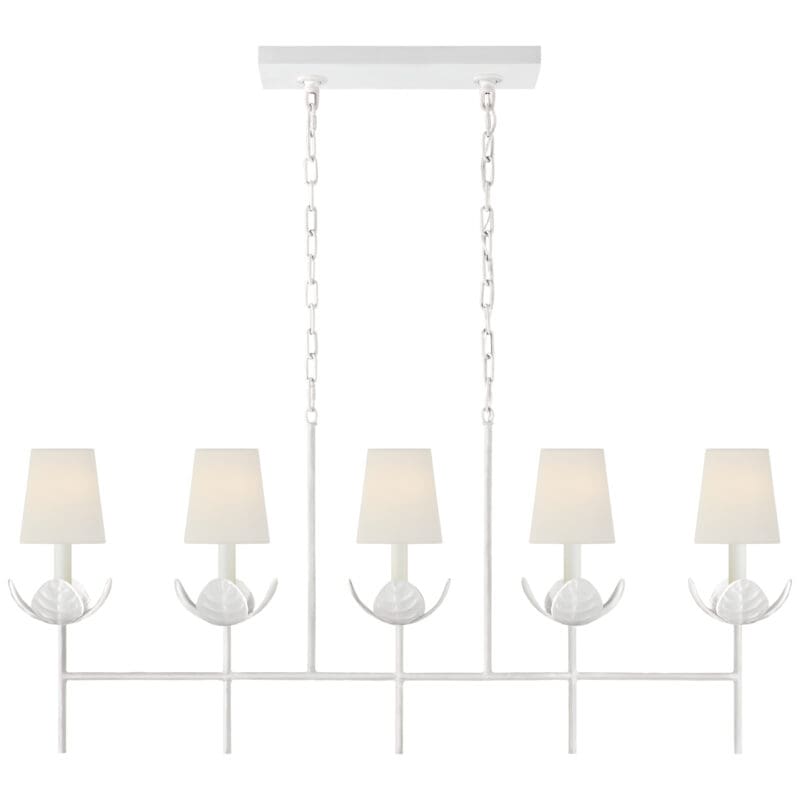 Illana Large Linear Chandelier - Avenue Design high end lighting in Montreal