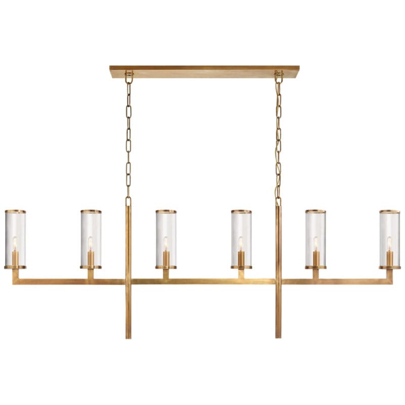 Liaison Linear Chandelier - Avenue Design high end lighting in Montreal