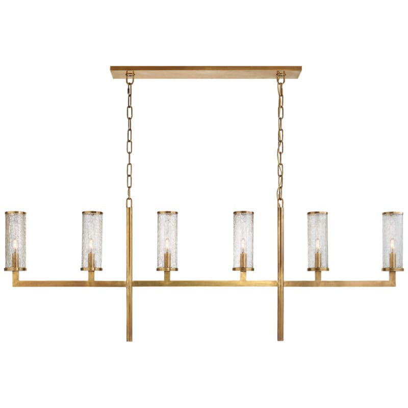 Liaison Linear Chandelier - Avenue Design high end lighting in Montreal