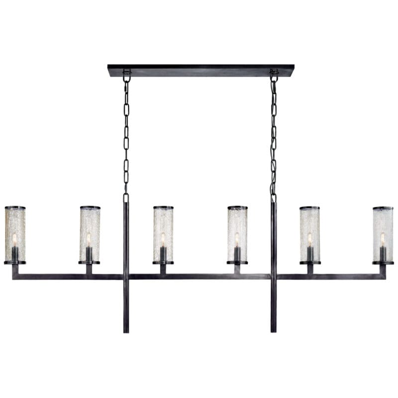 Liaison Linear Chandelier - Avenue Design high end lighting in Montreal