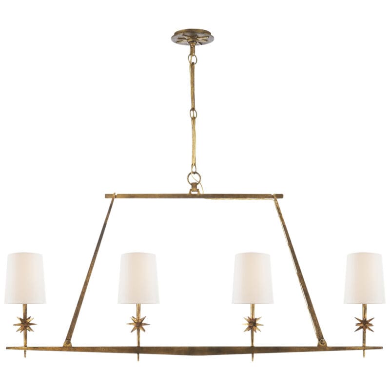 Etoile Linear Chandelier - Avenue Design high end lighting in Montreal