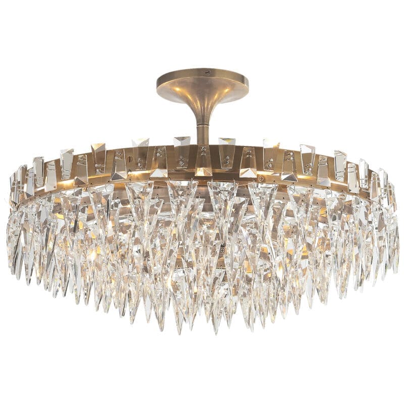 Trillion Large Flush Mount - Avenue Design high end lighting in Montreal