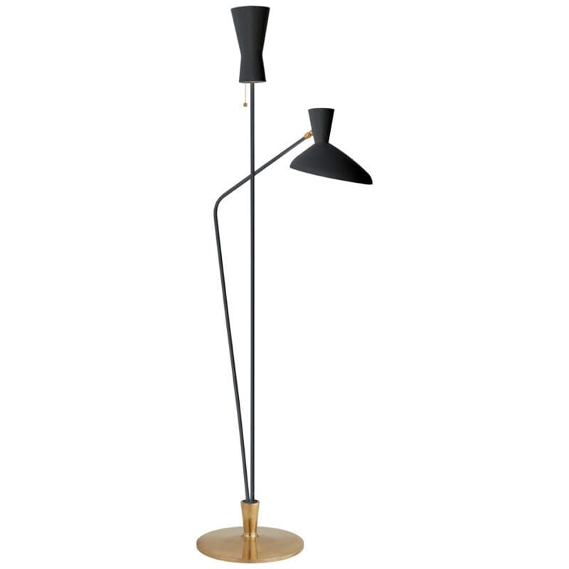 Austen Large Dual Function Floor Lamp - Avenue Design high end lighting in Montreal