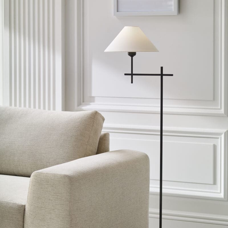 Hackney Bridge Arm Floor Lamp - Avenue Design high end lighting in Montreal