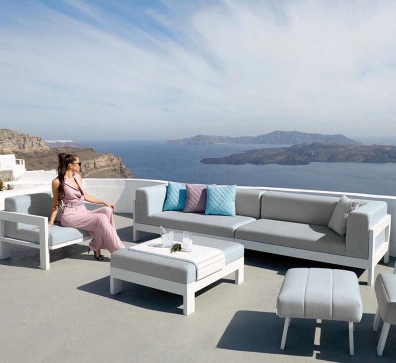 Lavi Outdoor Sofa, Ottoman and Chair - Avenue Design Montreal