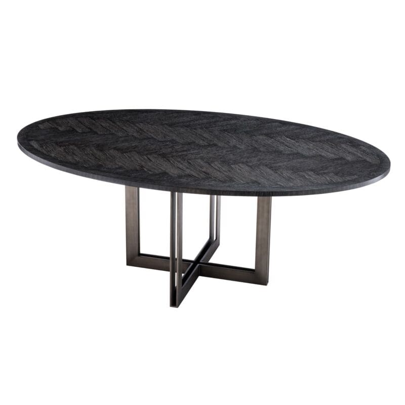 Melchior Oval Dining Table - Avenue Design Montreal