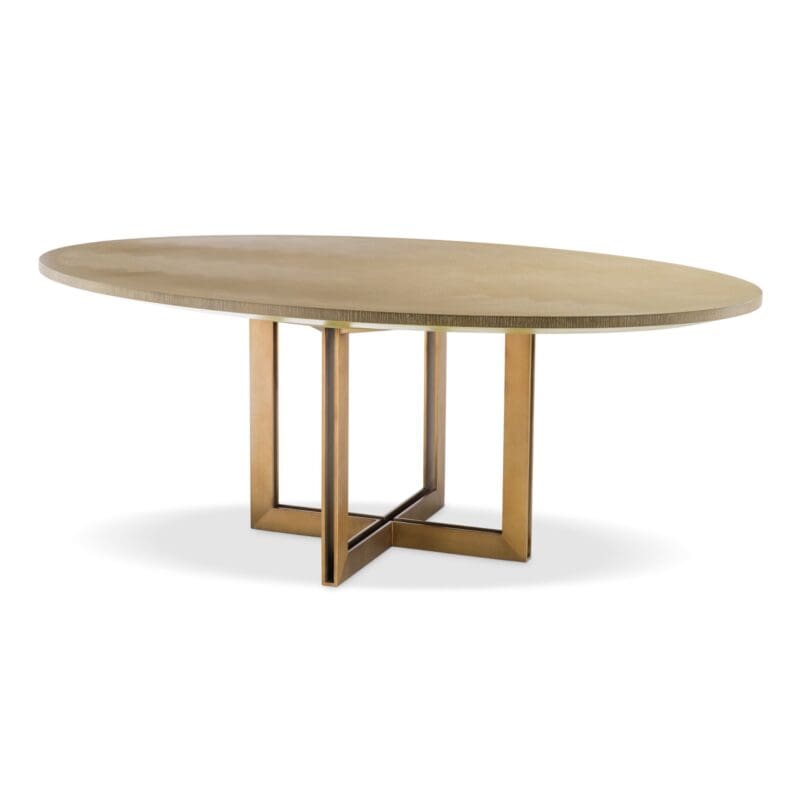 Melchior Oval Dining Table - Avenue Design Montreal