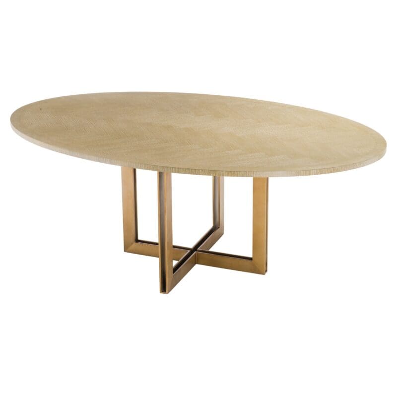 Melchior Oval Dining Table - Avenue Design Montreal