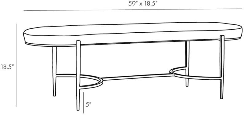 Hanson Bench - Avenue Design Montreal