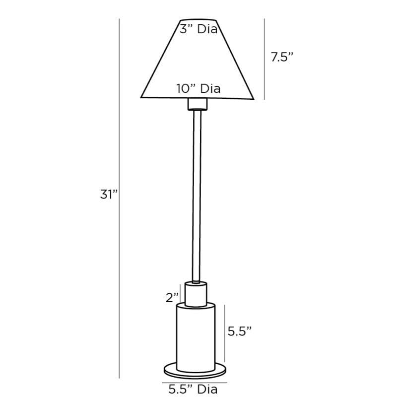 Pierre Lamp- Avenue Design high end lighting in Montreal