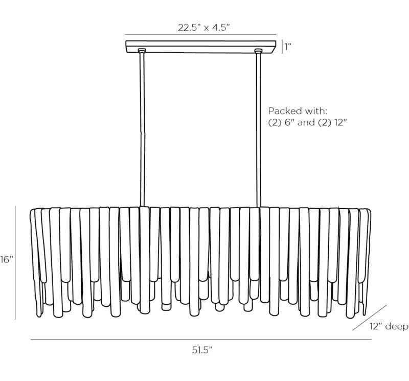 Leighton Chandelier - Avenue Design Montreal