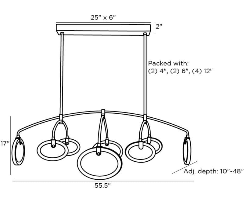 Rosabel Chandelier - Avenue Design Montreal