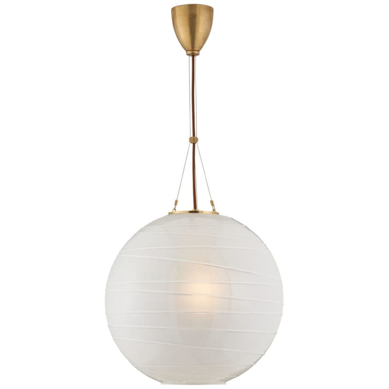 Hailey Medium Round Pendant - Avenue Design high end lighting in Montreal