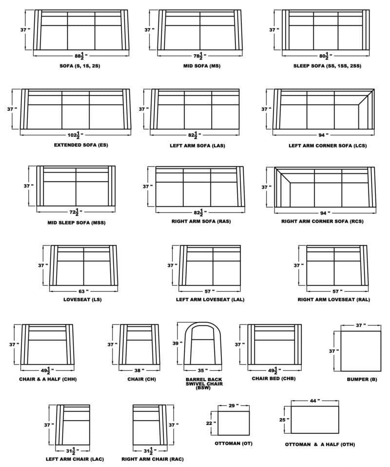 Tenley sectional - Avenue Design Montreal