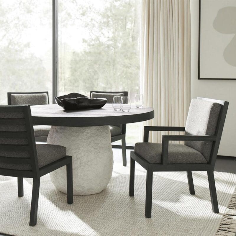 Trianon Round Dining Table - Avenue Design high end furniture in Montreal