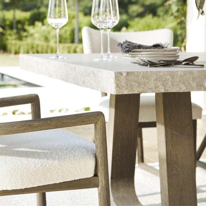 Trouville Outdoor Dining Table - Avenue Design high end furniture in Montreal