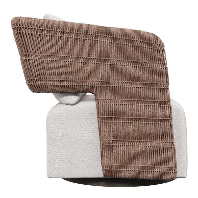 Maldives Outdoor Swivel Chair - Avenue Design high end furniture in Montreal