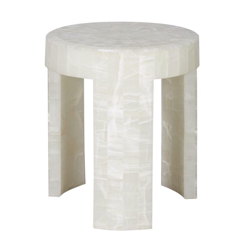 Meridian Round End Table  - Avenue Design high end furniture in Montreal