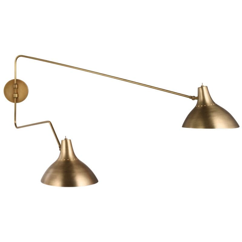 Charlton Large Double Wall Light - Avenue Design high end lighting and accessories in Montreal