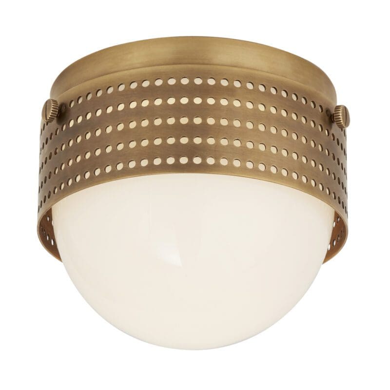 Precision Small Square Flush Mount - Avenue Design high end lighting in Montreal