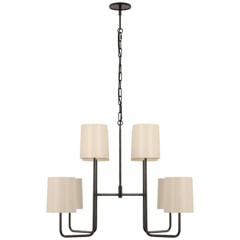 Go Lightly Extra Large Two Tier Chandelier - Avenue Design high end lighting in Montreal