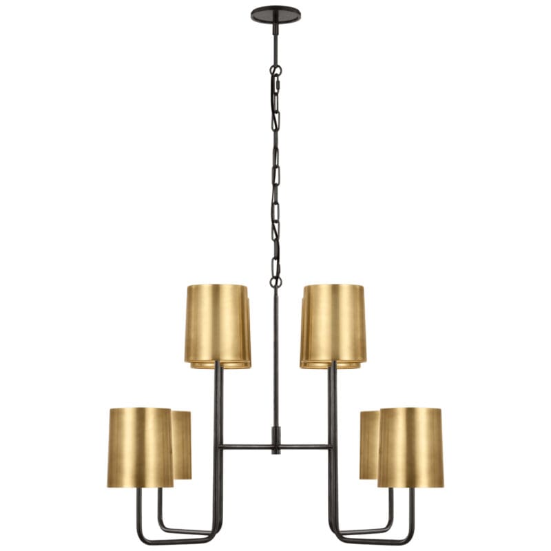 Go Lightly Extra Large Two Tier Chandelier - Avenue Design high end lighting in Montreal