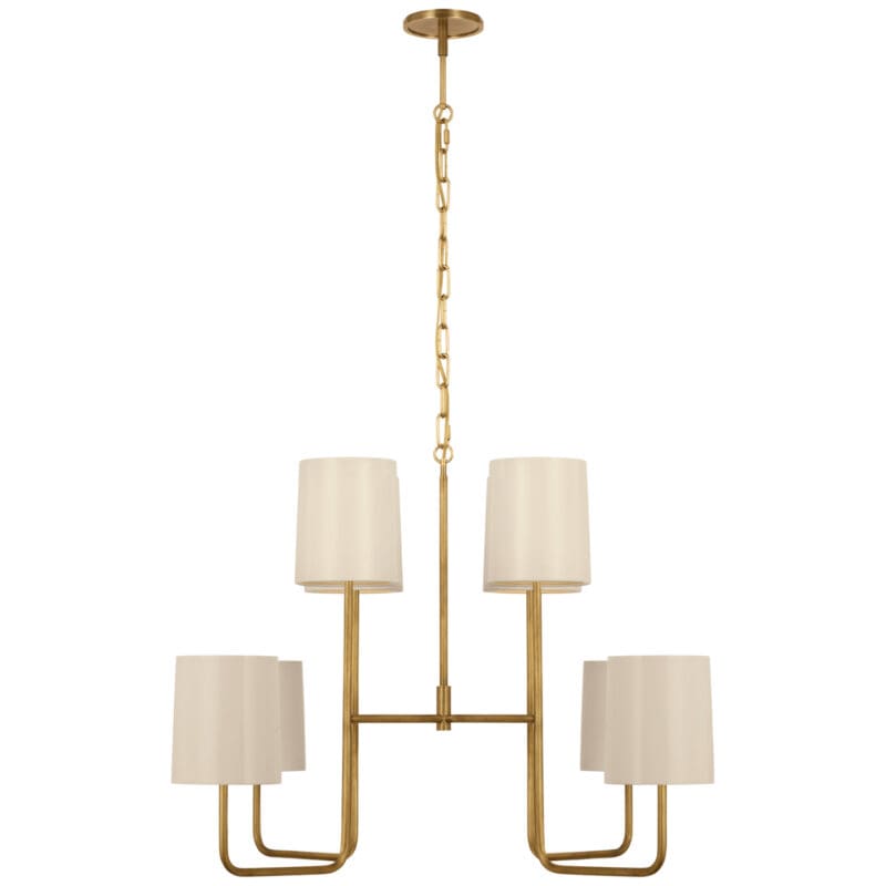 Go Lightly Extra Large Two Tier Chandelier - Avenue Design high end lighting in Montreal