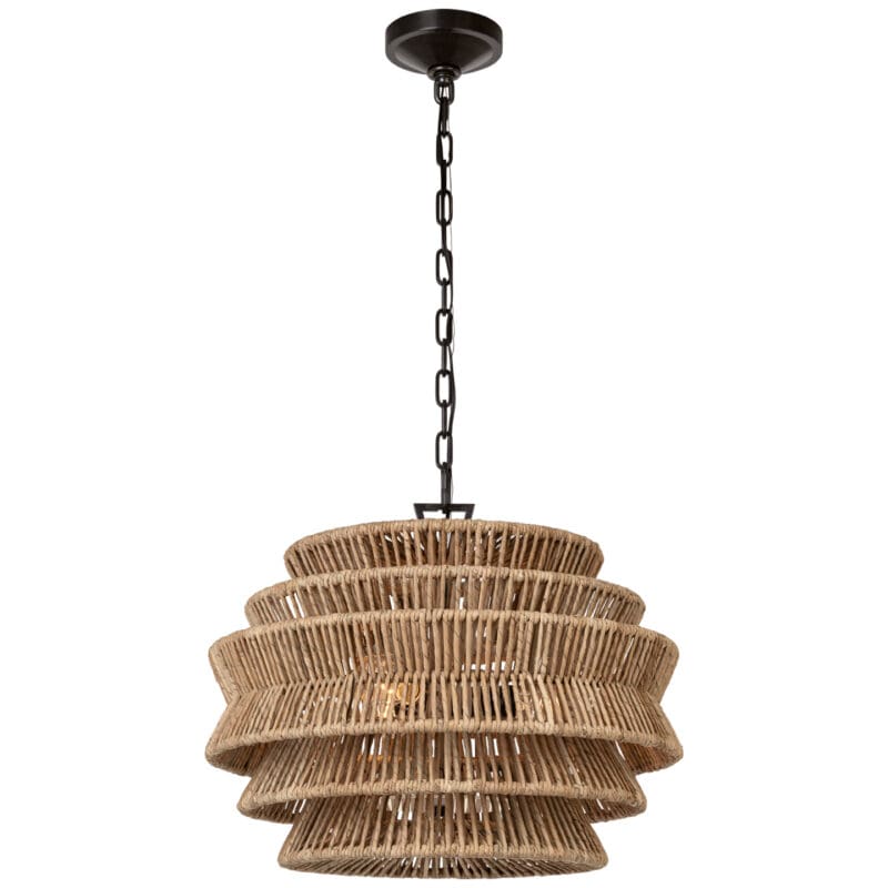 Antigua Small Drum Chandelier - Avenue Design high end lighting in Montreal