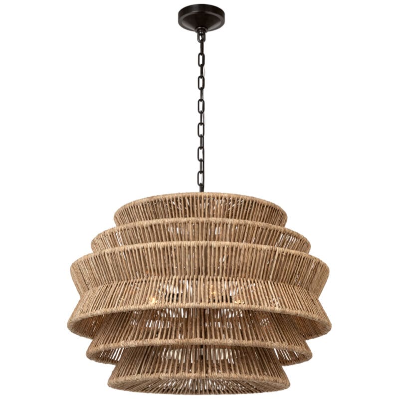 Antigua Medium Drum Chandelier - Avenue Design high end lighting in Montreal