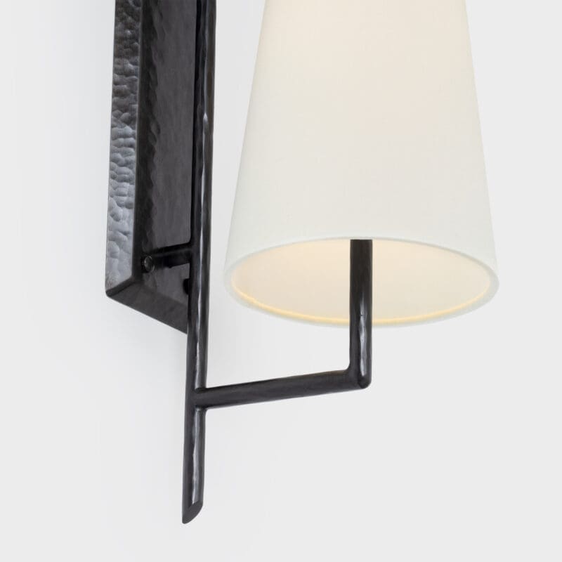 Ashton Large Single Sculpted Sconce - Avenue Design high end lighting in Montreal