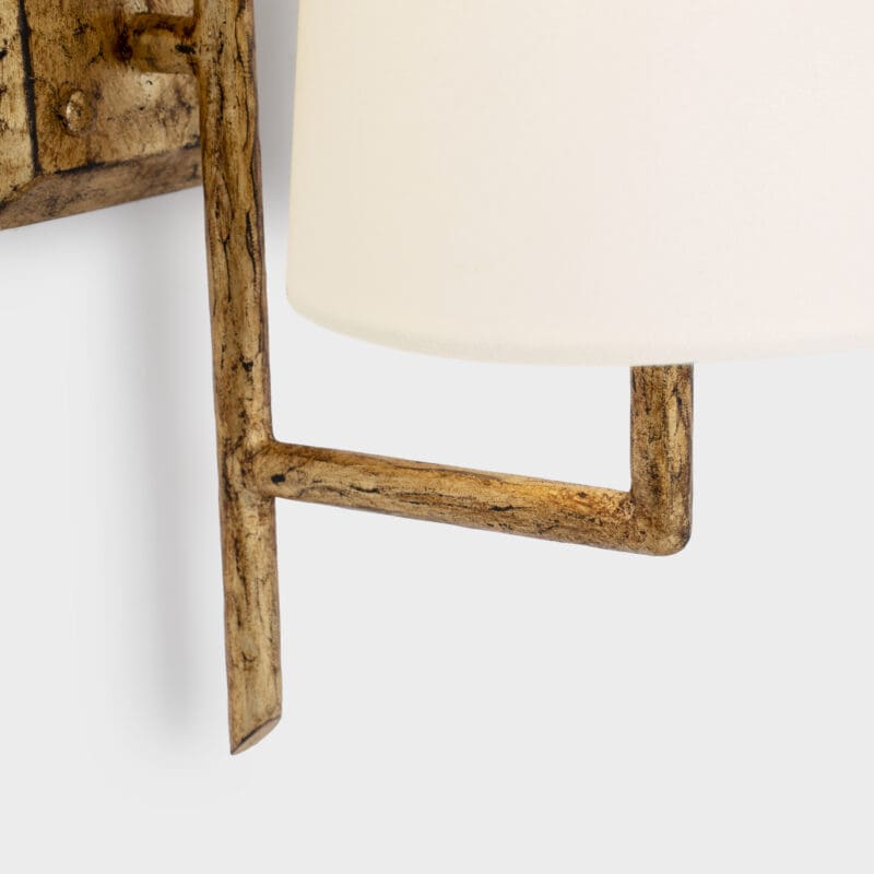 Ashton Large Single Sculpted Sconce - Avenue Design high end lighting in Montreal