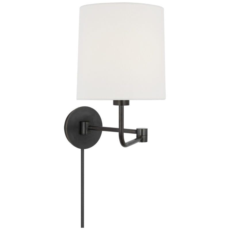 Go Lightly Swing Arm Wall Light - Avenue Design high end lighting in Montreal