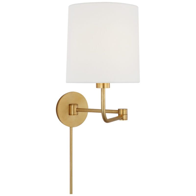 Go Lightly Swing Arm Wall Light - Avenue Design high end lighting in Montreal