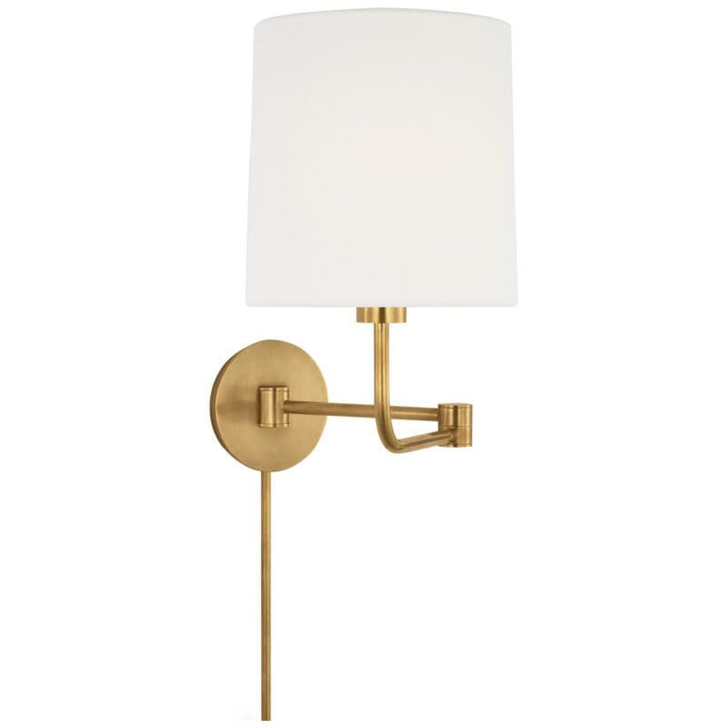 Go Lightly Swing Arm Wall Light - Avenue Design high end lighting in Montreal