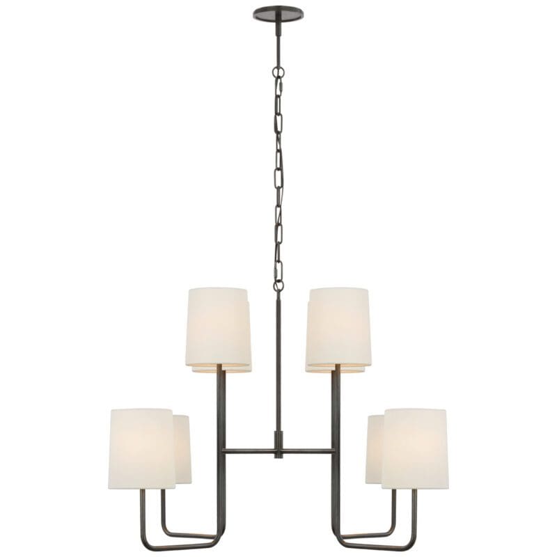 Go Lightly Extra Large Two Tier Chandelier - Avenue Design high end lighting in Montreal