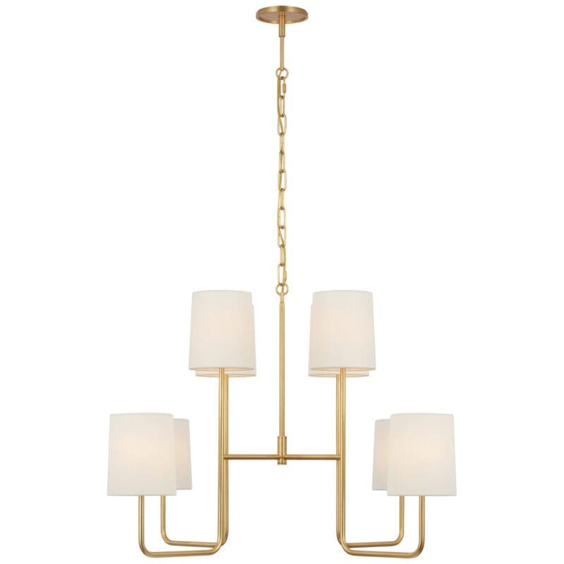 Go Lightly Extra Large Two Tier Chandelier - Avenue Design high end lighting in Montreal