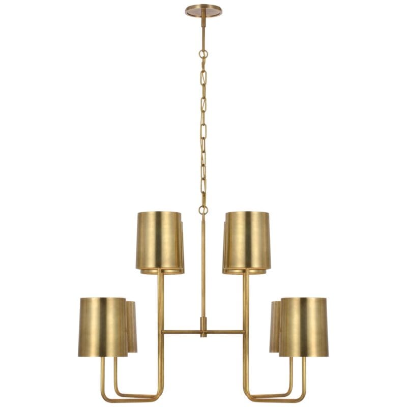 Go Lightly Extra Large Two Tier Chandelier - Avenue Design high end lighting in Montreal