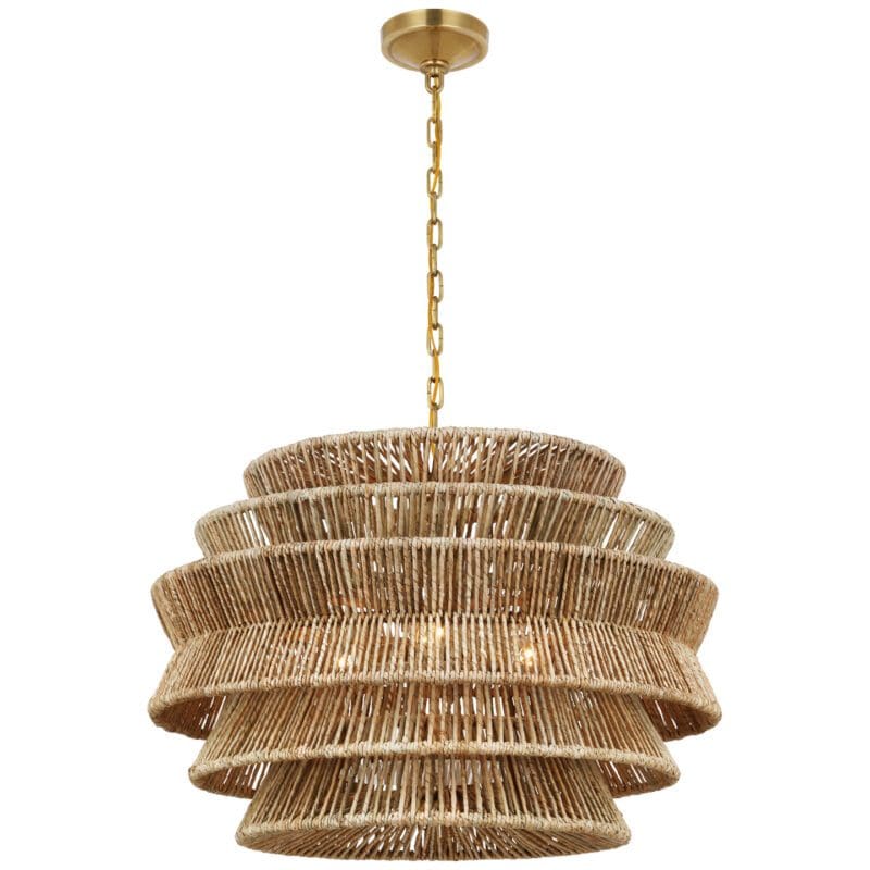 Antigua Medium Drum Chandelier - Avenue Design high end lighting in Montreal