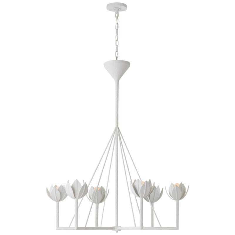 Alberto Large Single Tier Chandelier - Avenue Design high end lighting in Montreal