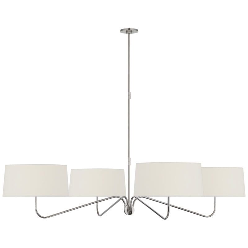 Canto Grande Four Arm Chandelier - Avenue Design high end lighting in Montreal