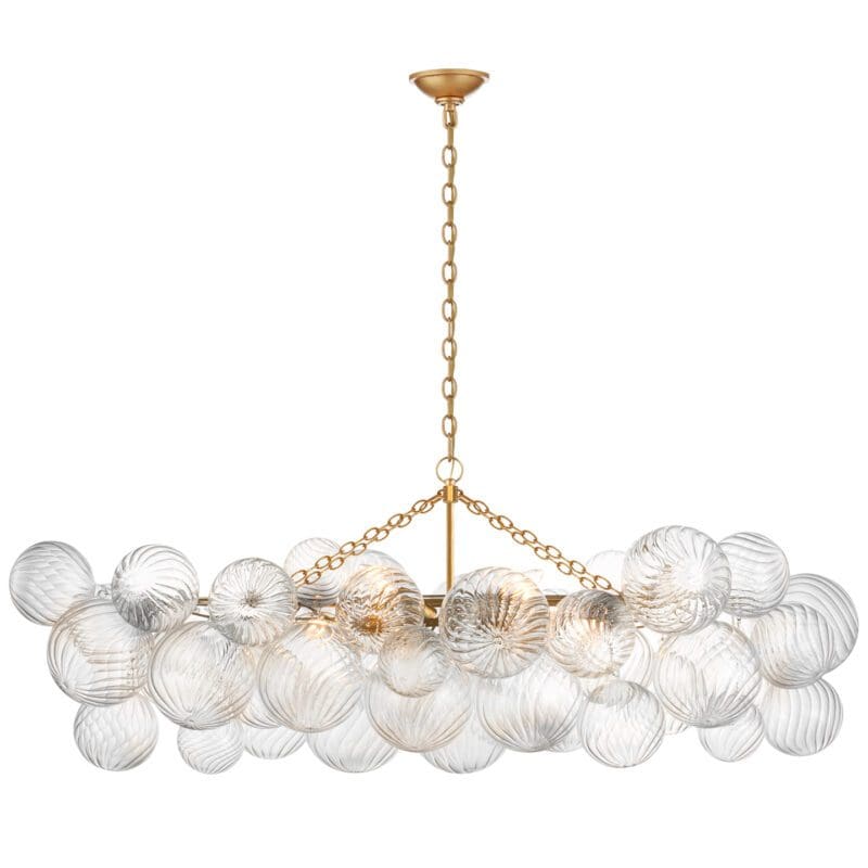 Talia Medium Linear Chandelier - Avenue Design high end lighting in Montreal